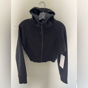 Lululemon Scuba Full-Zip Cropped Hoodie